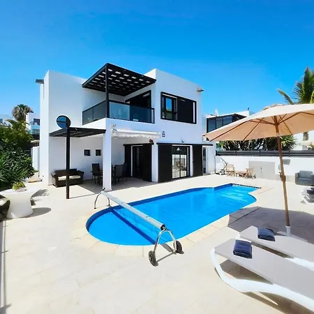 Villa Luxury Sea View Pool And Air Conditioning Teguise (Lanzarote)
