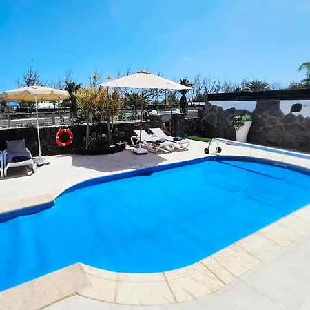Luxury Sea View Pool And Air Conditioning Teguise (Lanzarote)